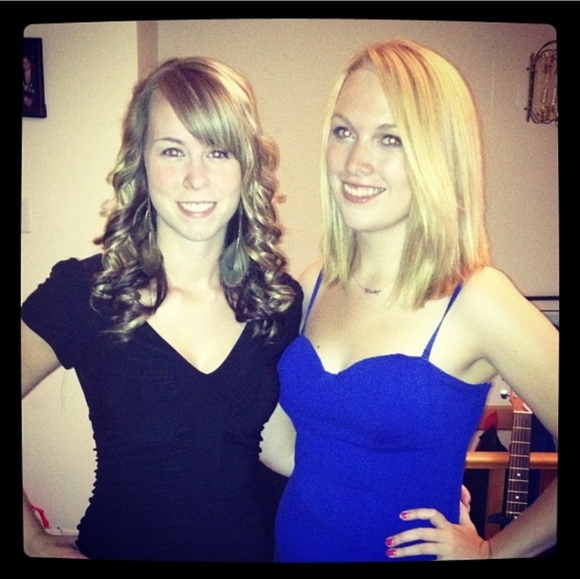 Royal Blue fitted Guess dress - Picture 5 of 5